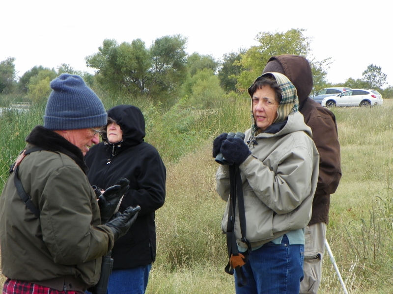 100_3534 (800x600).jpg - Liz showing just how cold conditions were, photo by Elaine Horton